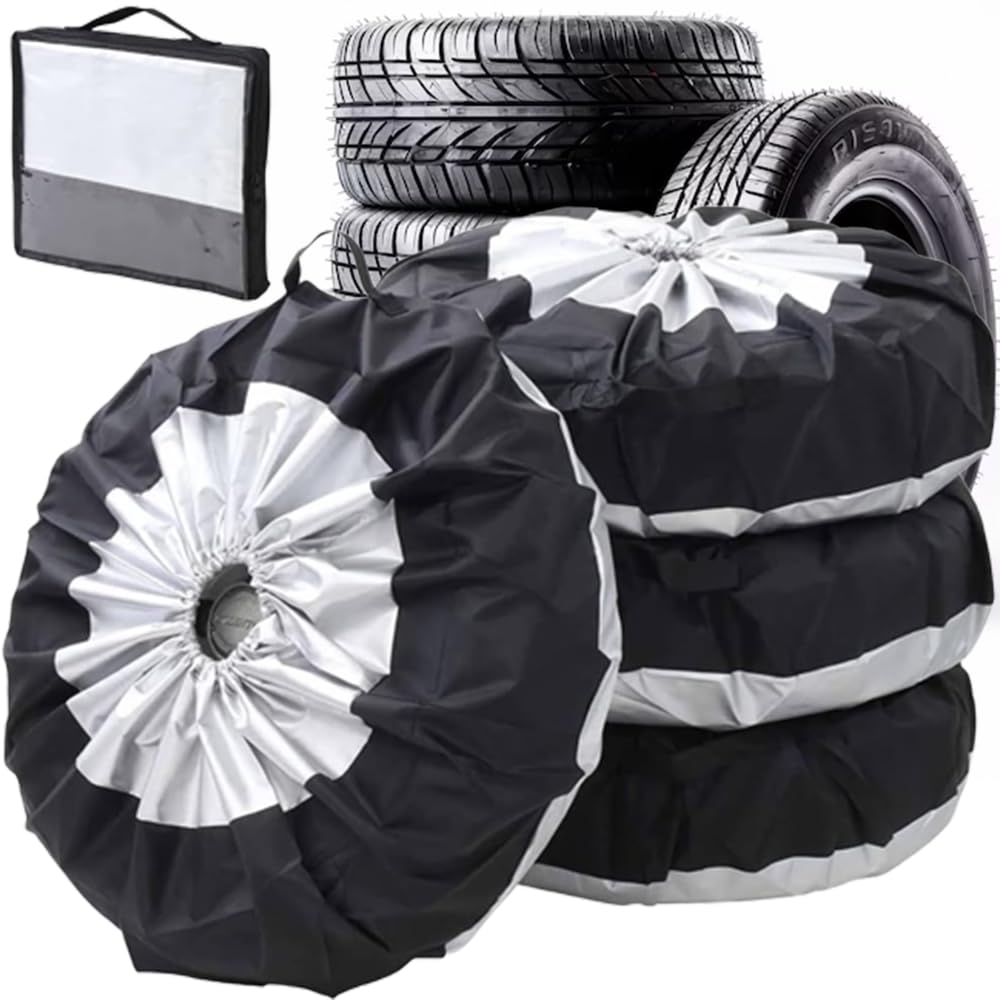 Amazon | iimono117 タイヤカバー 4本セット スタットレス タイヤ 保管