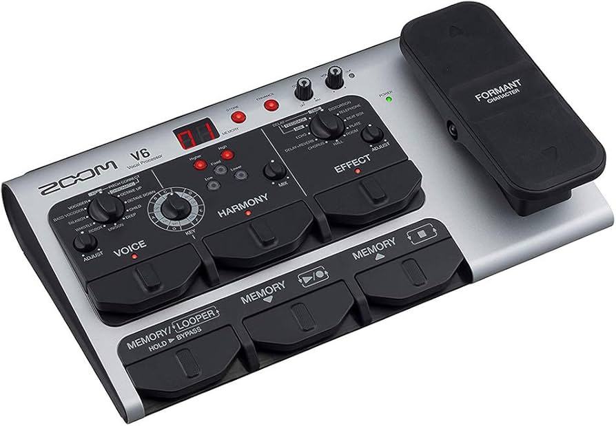 Amazon.com: Zoom V6 Vocal Processor : Musical Instruments