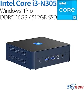 Amazon.co.jp: Skynew ミニPC インテル core i3 [16GB DDR5 512GB SSD