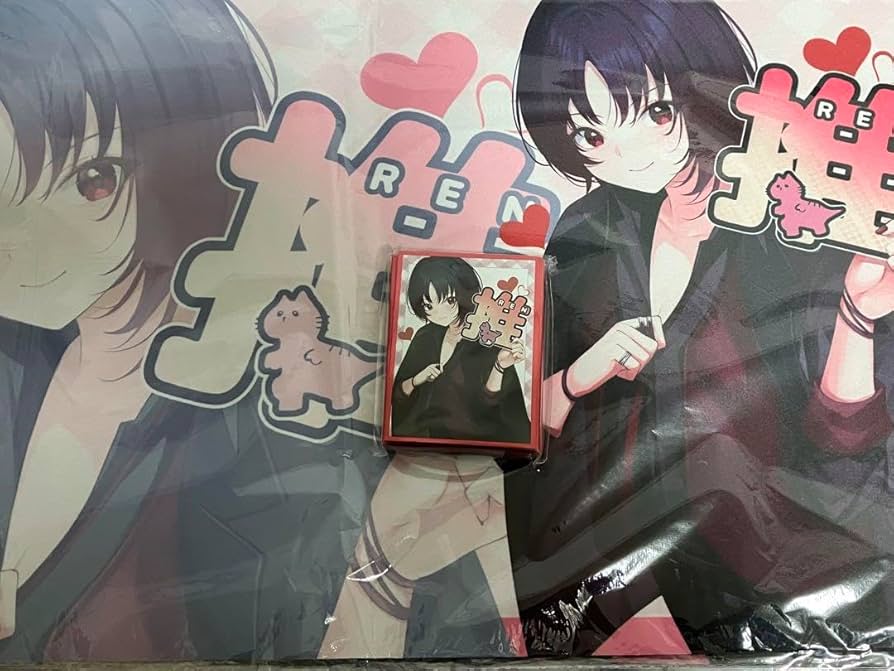 Amazon.co.jp: 白詰草 ぶいすぽ スリーブ プレイマット 推し 如月れん