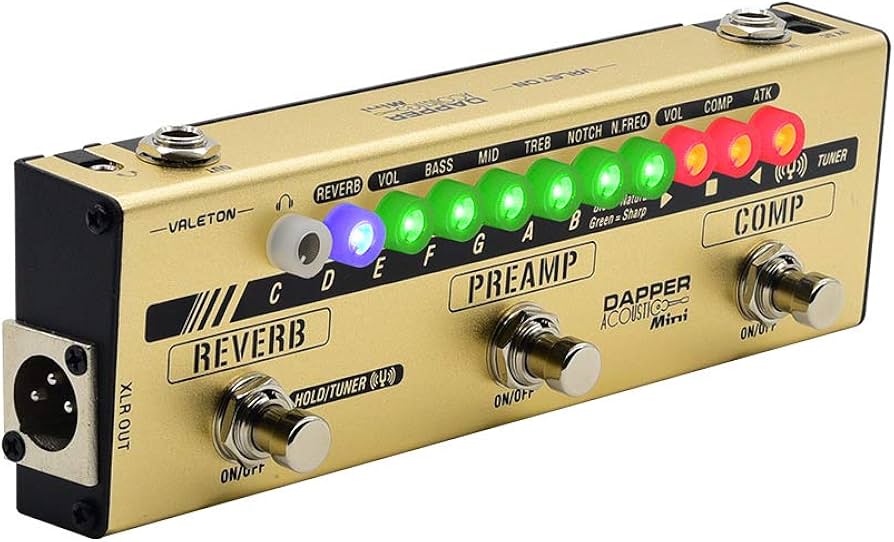 Amazon.co.jp: Valeton Dapper Acoustic Mini アコギ エレキバイオリン