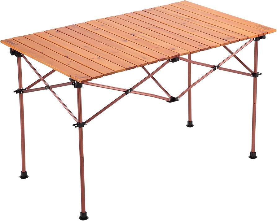 Amazon.co.jp: Coleman(コールマン) ナチュラルウッドロールテーブル