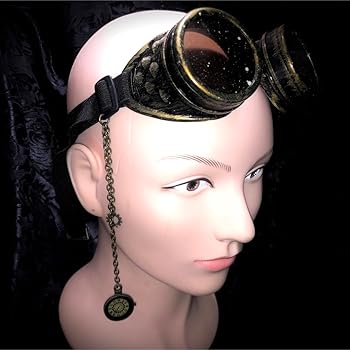 Amazon.co.jp: h.NAOTO STEAM ペイント入りゴーグル スチームパンク