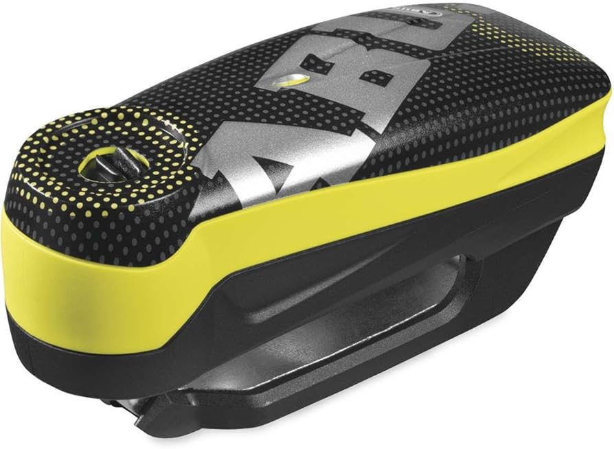 Amazon | ABUS(アブス) バイク用ディスクロック ピクセルイエロー