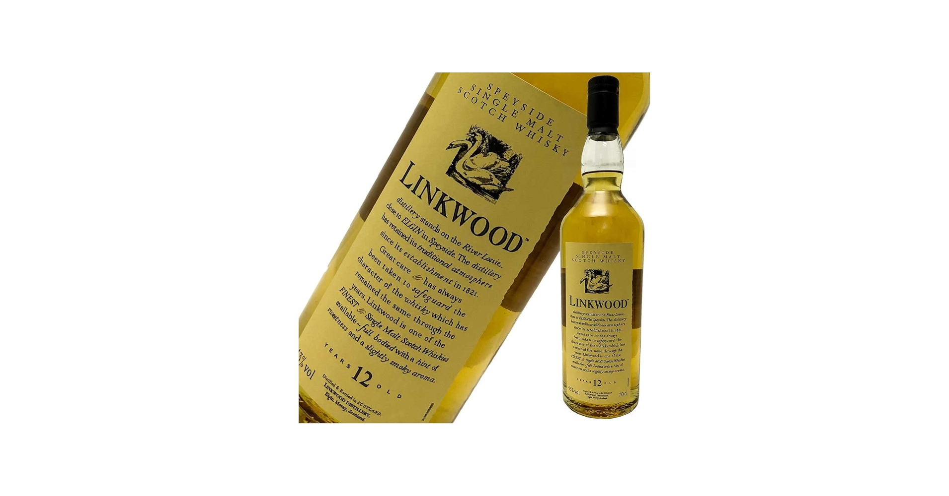 Amazon.co.jp: [箱なし] リンクウッド 12年 (UD花と動物) 43度 700ml