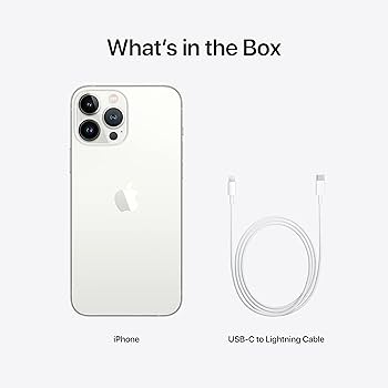 Amazon.com: Apple iPhone 13 Pro Max, 128GB, Silver - GSM Carriers
