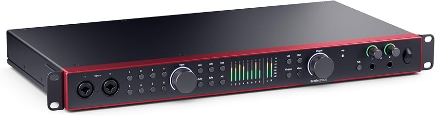 Amazon.co.jp: Focusrite Scarlett 18i20 (4th Gen) 18in 20out