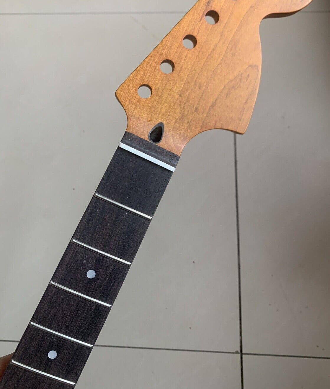 Amazon.co.jp: ラージヘッド ロースト メイプル エレキギター ネック