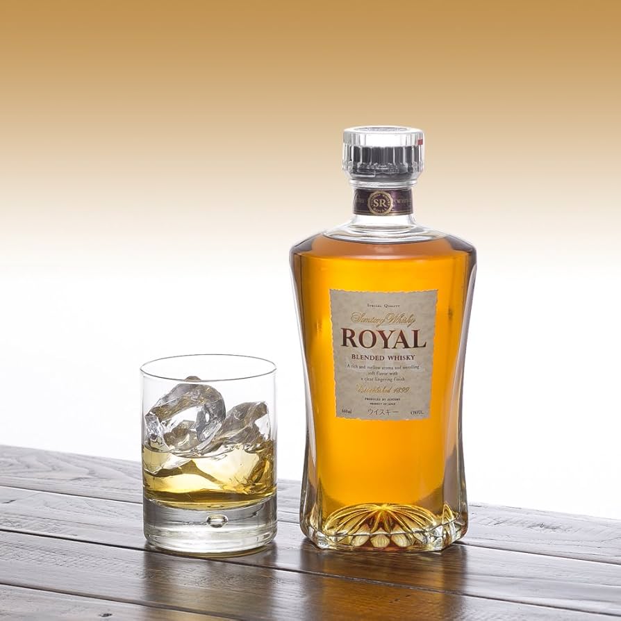サントリーローヤル現行700ml2本&スリム660ml2本のセット サントリー