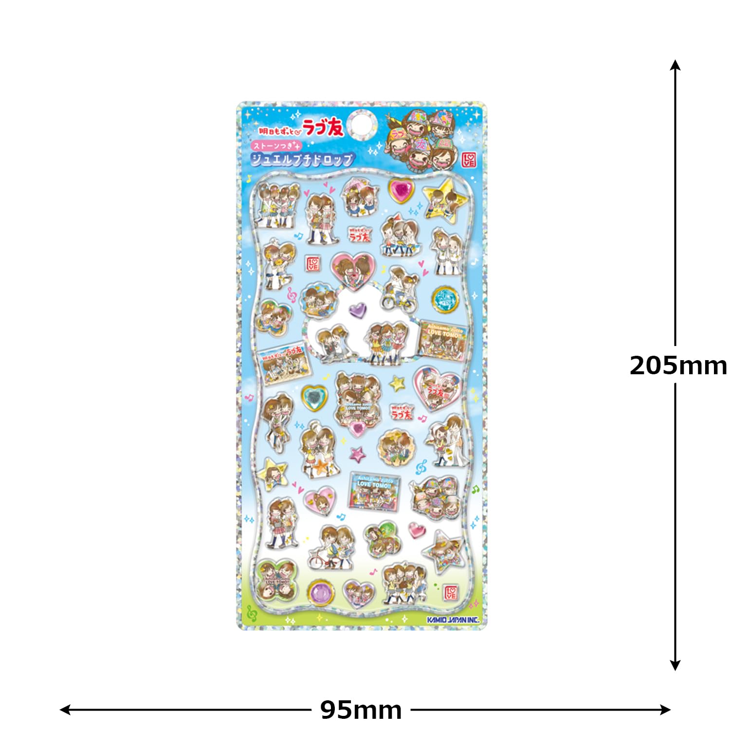 Amazon.co.jp: カミオジャパン ステッカー ジュエルプチドロップ