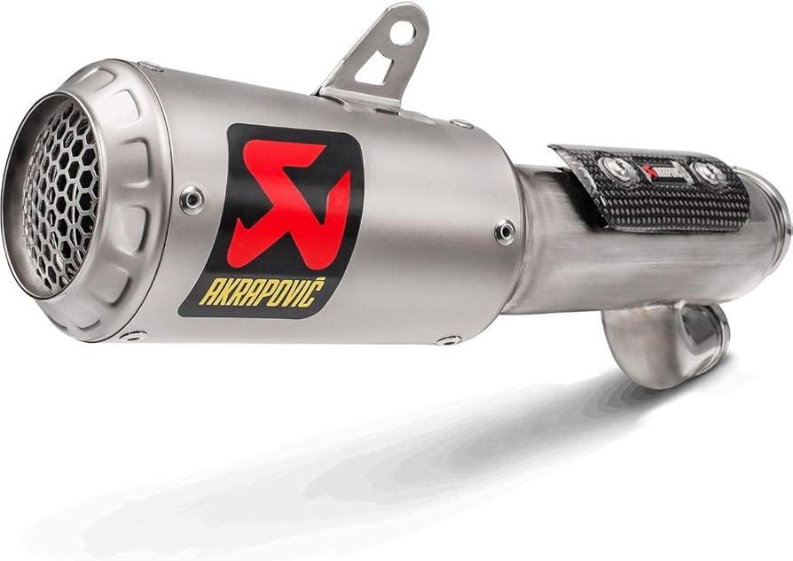 Amazon | AKRAPOVIC(アクラポヴィッチ) スリップオンマフラー チタン