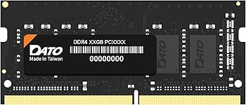 DATO 8GB RAM DDR4 3200MHz PC4-25600 CL22 SODIMM 1.2V 260-Pin Non