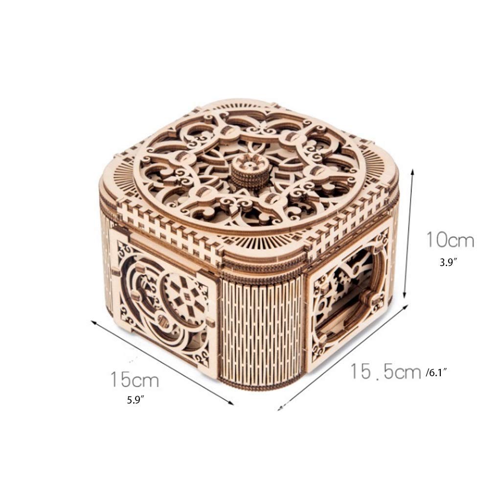 Amazon.co.jp: オルゴール木製アセンブリオルゴールジュエリーボックス