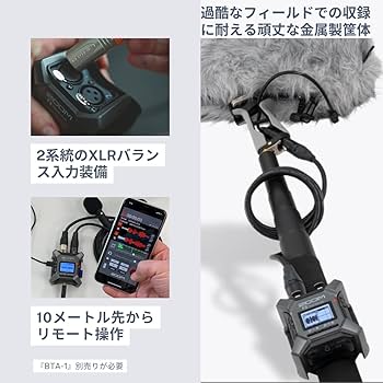 Amazon | ZOOM F3 32bitフロート録音 フィールドレコーダー 超小型