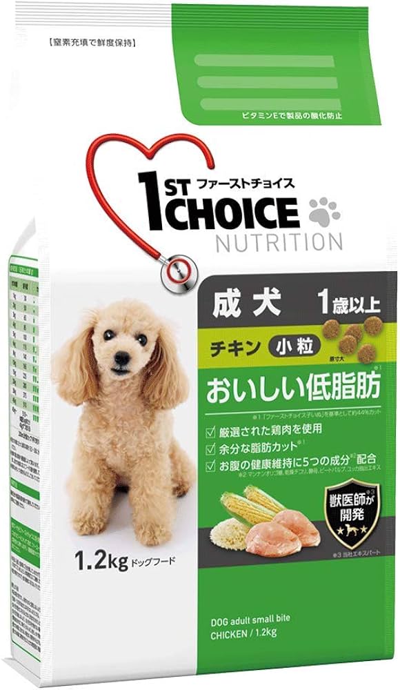 Amazon.co.jp: ファーストチョイス ドッグフード 成犬 1歳以上 小粒