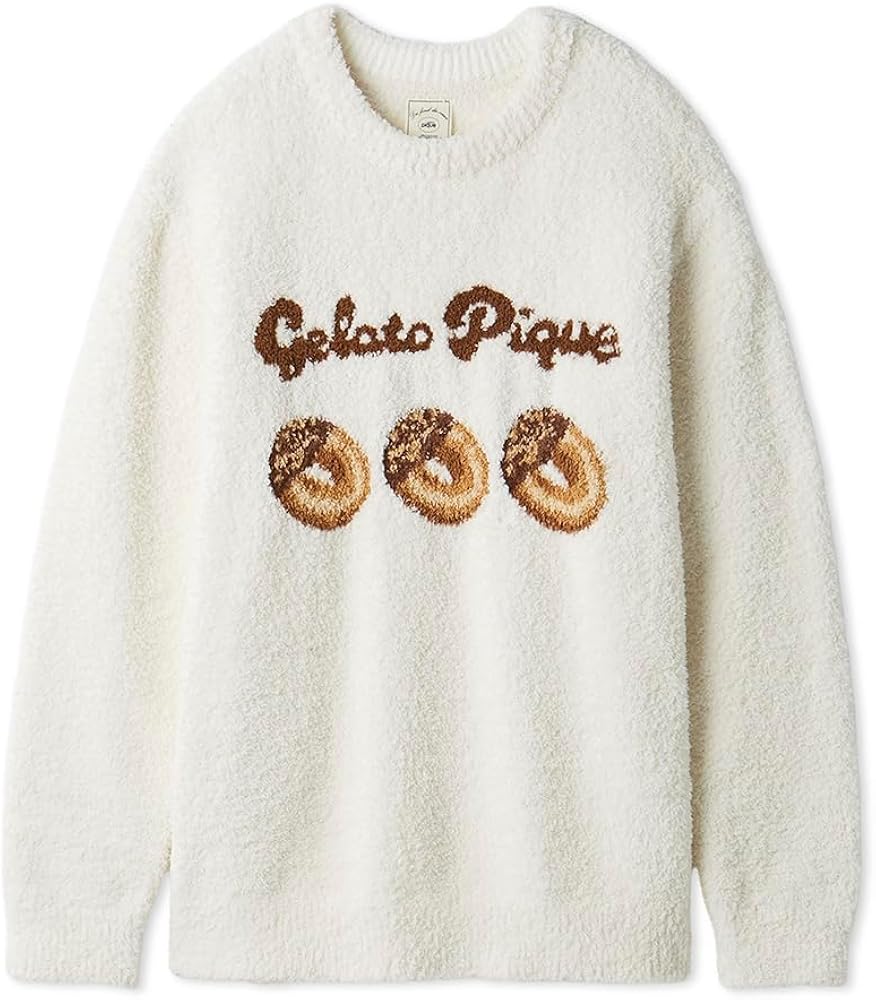 Amazon.co.jp: [ジェラート ピケ] ドーナツジャガードプルオーバー