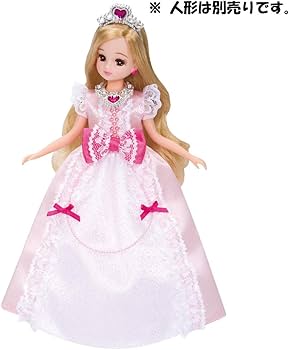 Amazon.co.jp: リカちゃん ドレス LW-12 プリンセスピンクリボン