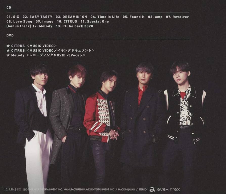 Amazon.co.jp: SiX(アルバムCD+DVD)(通常盤): ミュージック