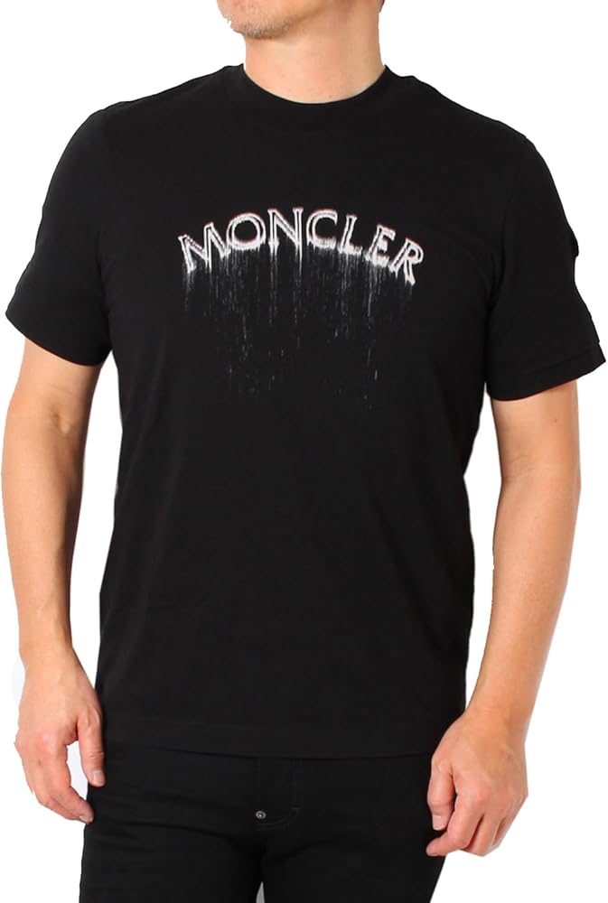 Amazon | [モンクレール] 24SS メンズ デザインロゴプリント Tシャツ