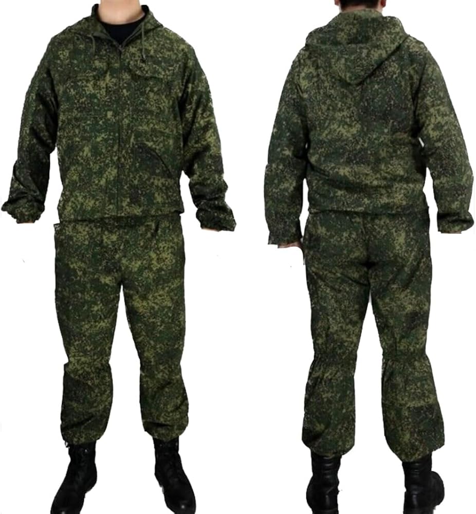 Amazon.co.jp: ロシア軍 迷彩服 戦闘服 スナイパースーツ デジタル