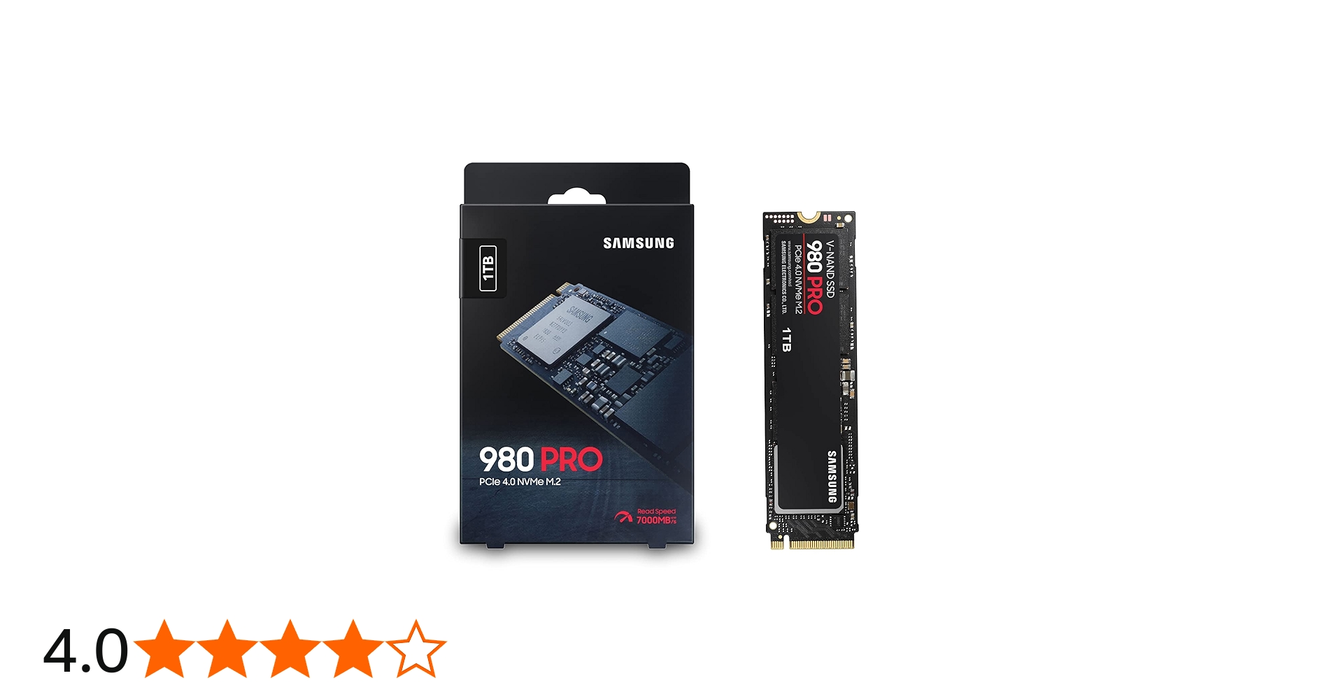 Amazon | Samsung 980 PRO 1TB PCIe SSD - 7,000 MB/s 4.0 x 4 M.2