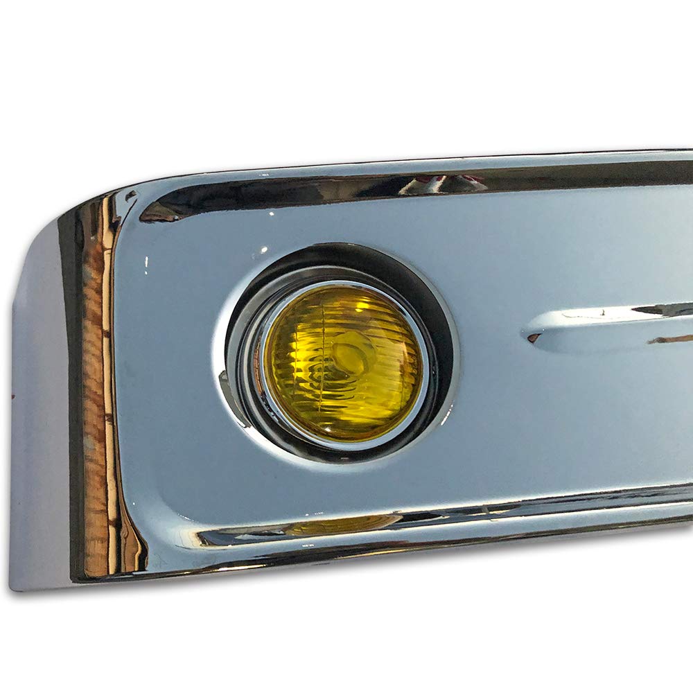 Amazon | バス バンパー レトロ オバQ メッキバンパー 4トン ワイド