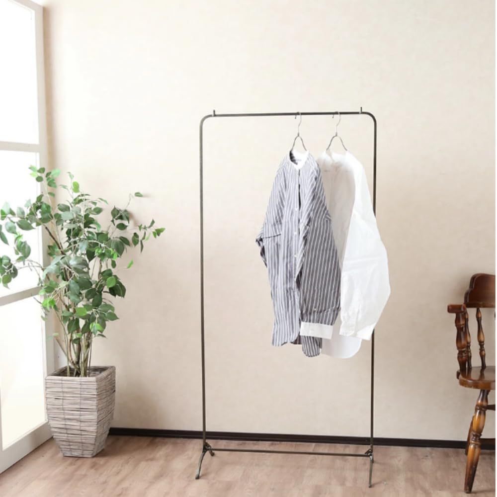 Amazon｜ハンガーラック アイアン スリム アイアンハンガーラック