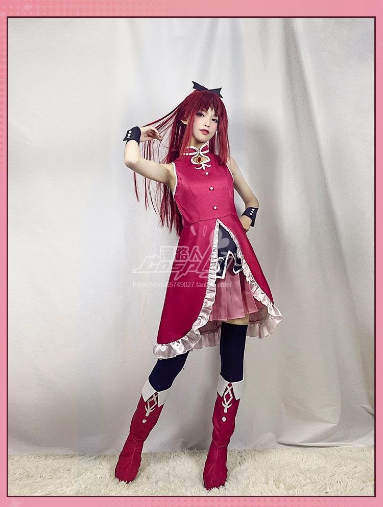 Amazon.co.jp: [QMIQMI] 魔法少女まどかマギカ 佐倉杏子 コスプレ衣装