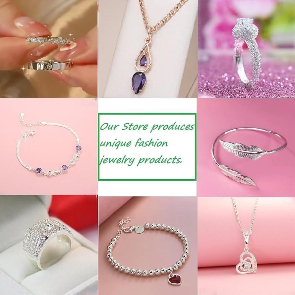 HIEIWFEMO New 2026 White Cubic Zircon Bracelet Earrings Sets 585