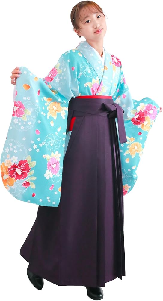 Amazon | [KYOETSU] [キョウエツ] 袴 セット 卒業式 小学生 女の子