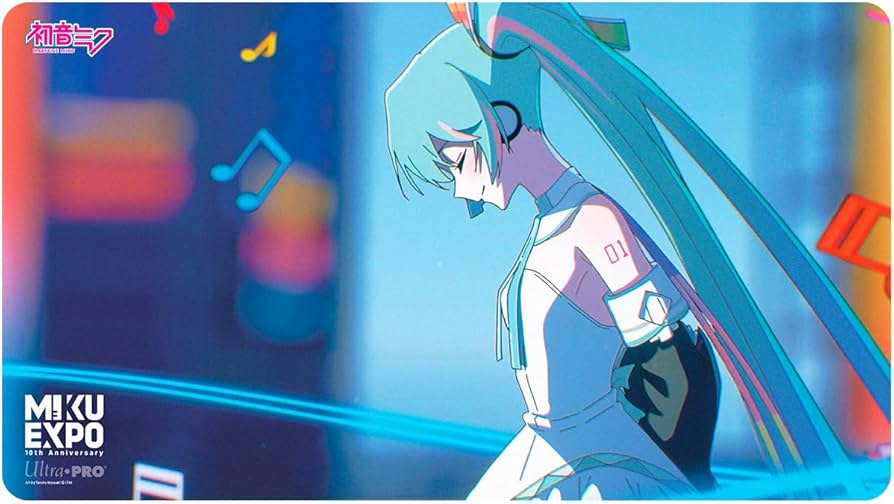 初音ミク MTG 感動的な眺望所 UitraPRO プレイマット 初音ミク MTG