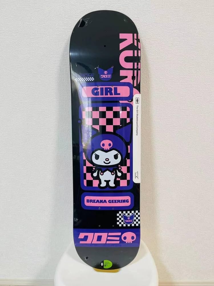 Amazon.co.jp: Girl ガール スケートボードデッキ 8.031.5 クロミ