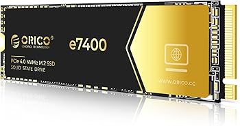 Amazon.com: ORICO 2TB NVMe SSD PCIe 4.0- Up to 7400MB/s, M.2 2280
