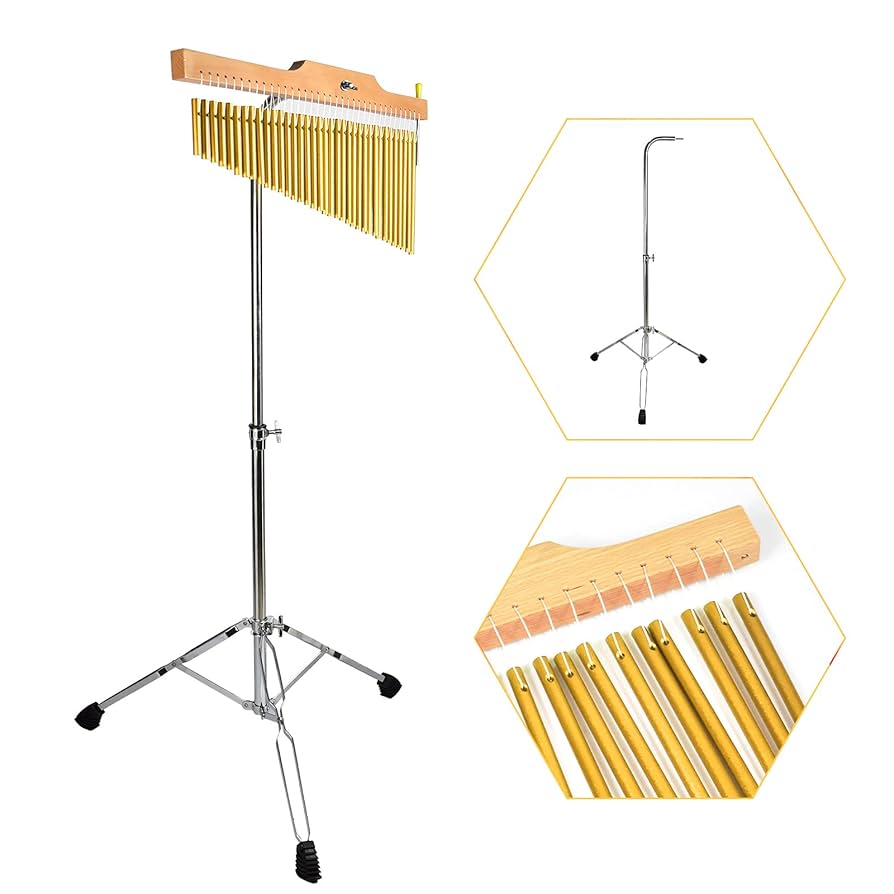 ウインドチャイム 72音(36音x2列) の音色重視タイプ 格納箱付き ウインド
