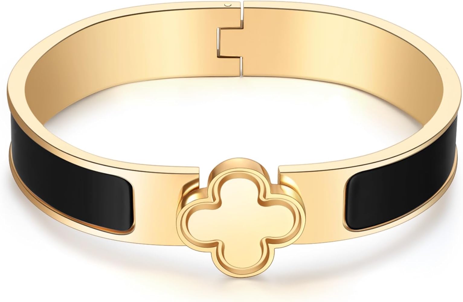 Amazon.com: AICLESTR 18K Gold-Plated Stainless Steel Bracelet
