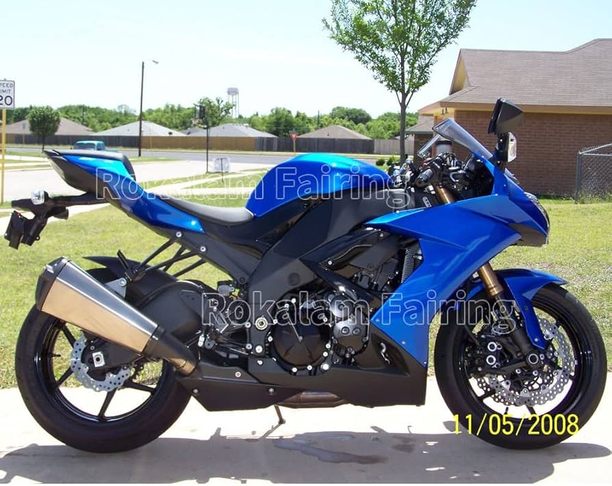 Amazon | フェアリングセット 適用ZX10R 2008 2009 2010 Ninja 忍者