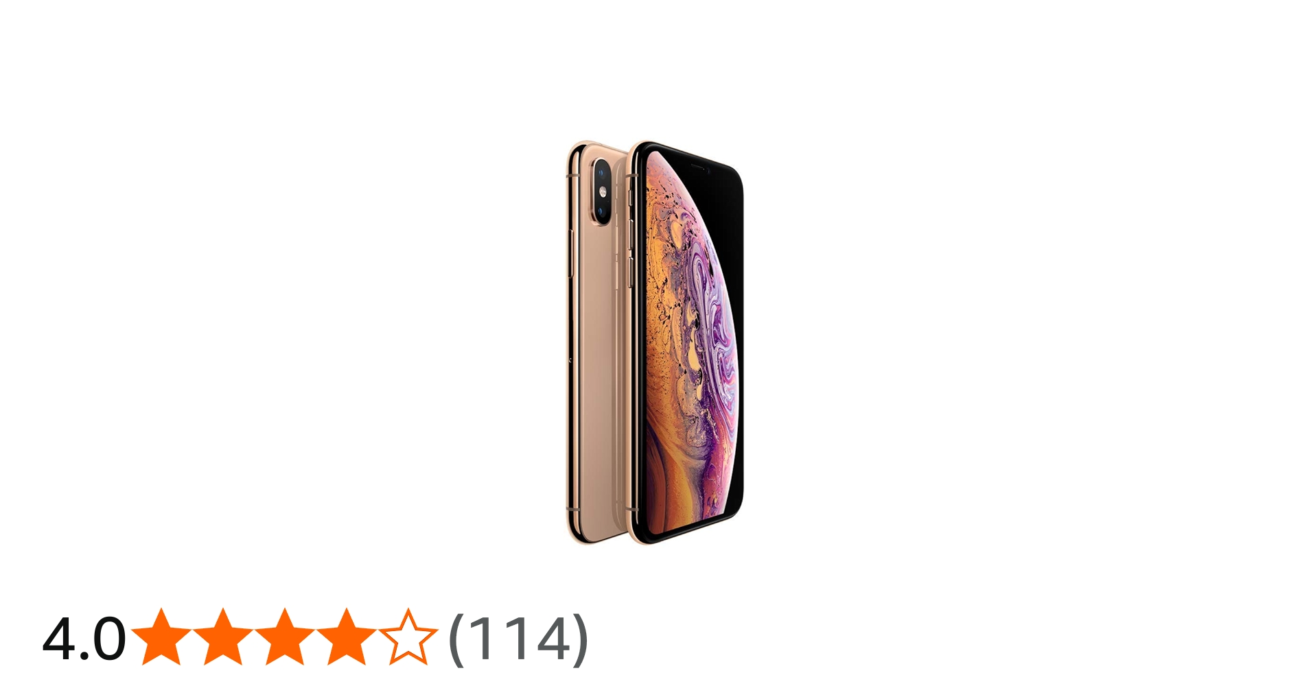 Amazon | 【整備済み品】 Apple iPhone XS Max 256GB ゴールド SIM