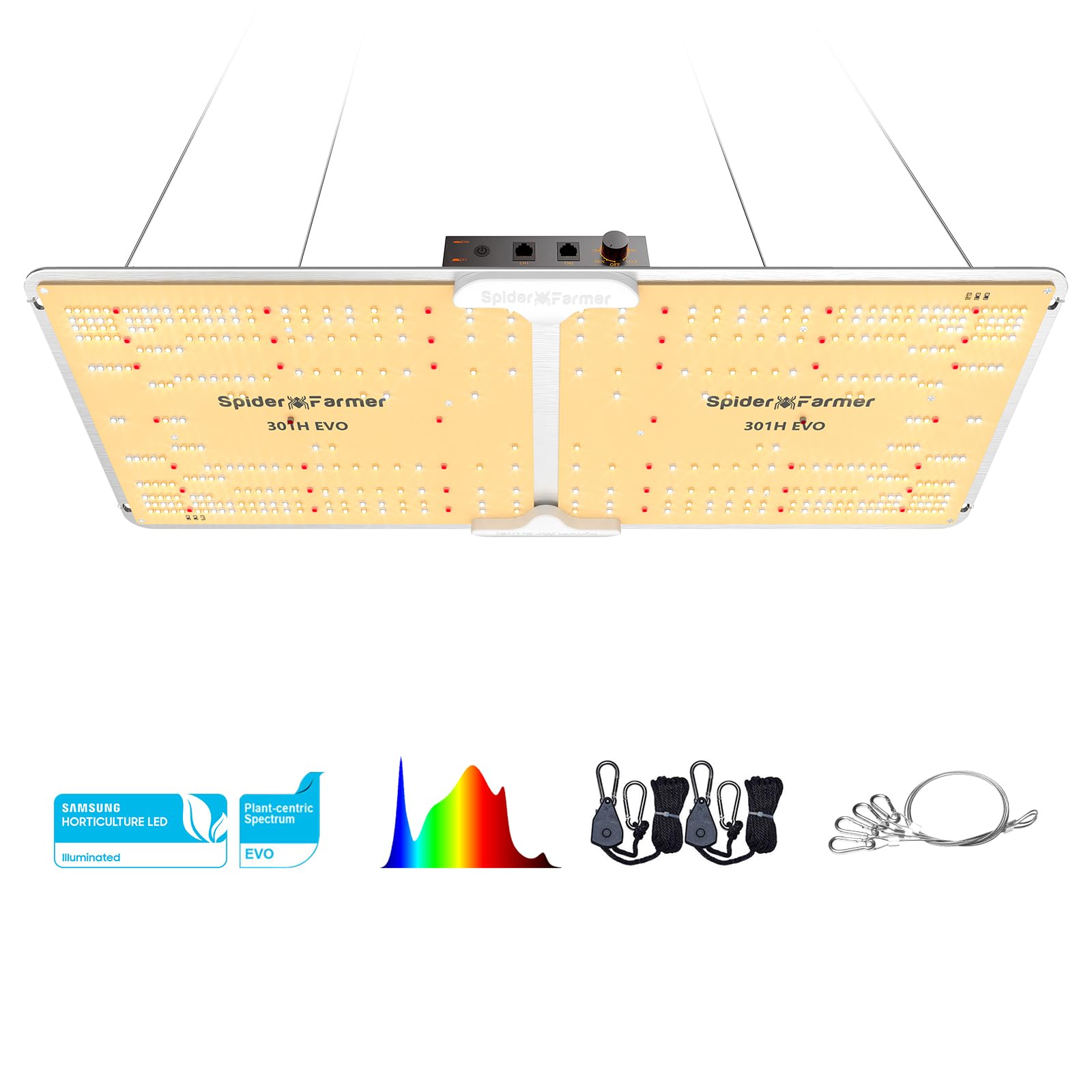 Amazon.com : Spider Farmer SF2000, Samsung LM301H EVO Led Grow
