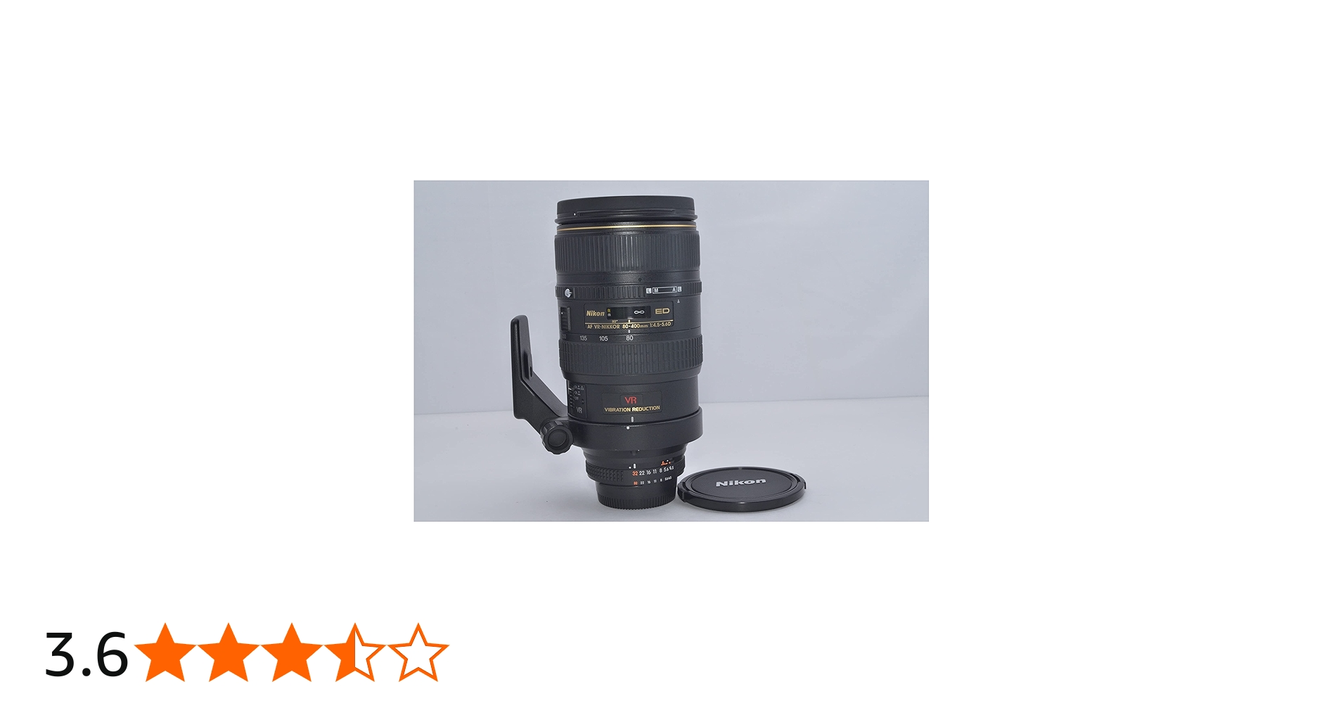 Amazon | Nikon Ai AF VR NIKKOR ED 80-400mm F4.5-5.6D | カメラ用