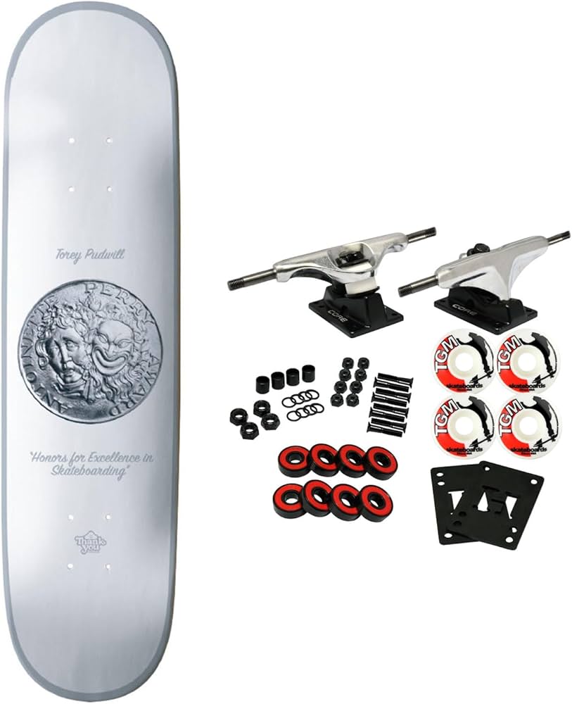 Amazon.com : Thank You Skateboard Complete Torey Pudwill