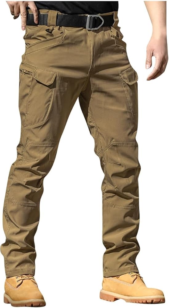 Amazon.com: Men's Baggy Ripstop Tactical Cargo Pants - Stretch
