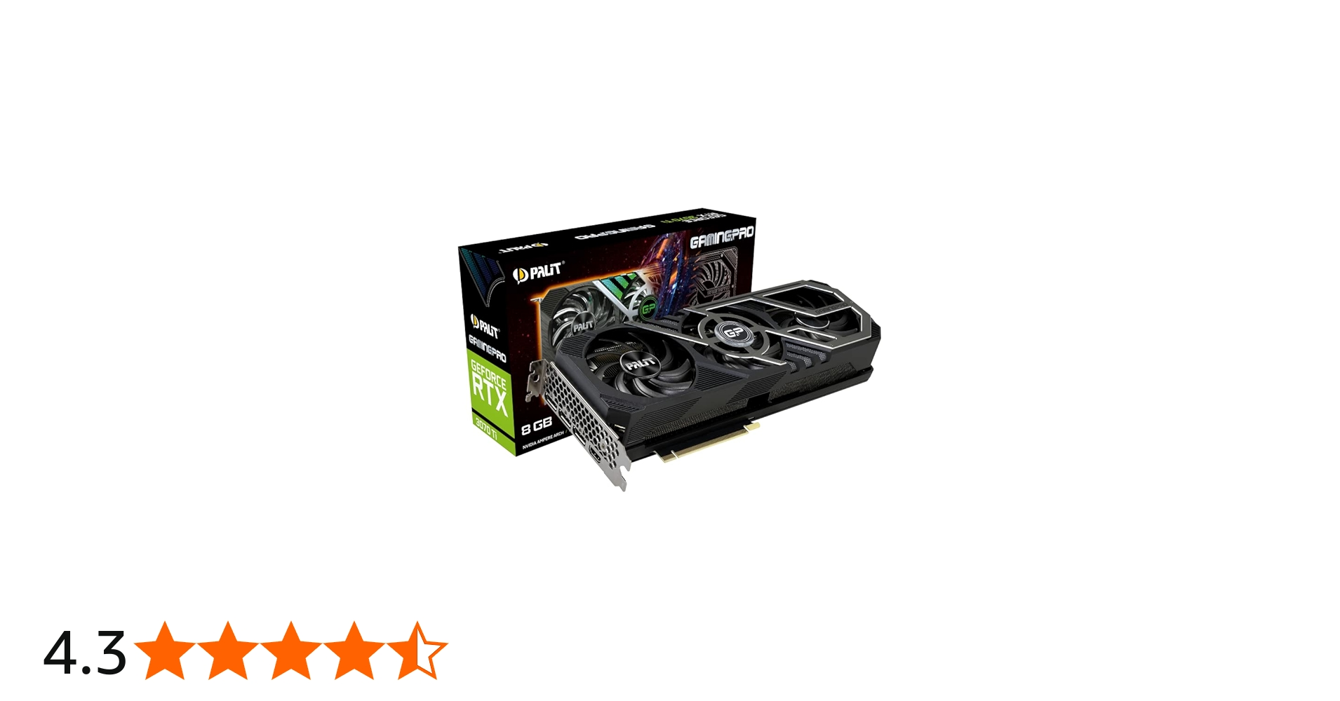 Amazon | Palit(パリット) GeForce RTX 3070 Ti GamingPro 8GB