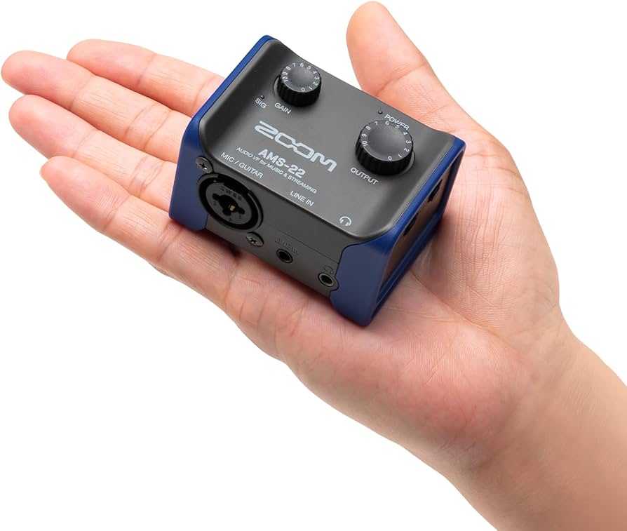 Amazon.co.jp: ZOOM ズーム AMS-22 超小型オーディオインターフェース