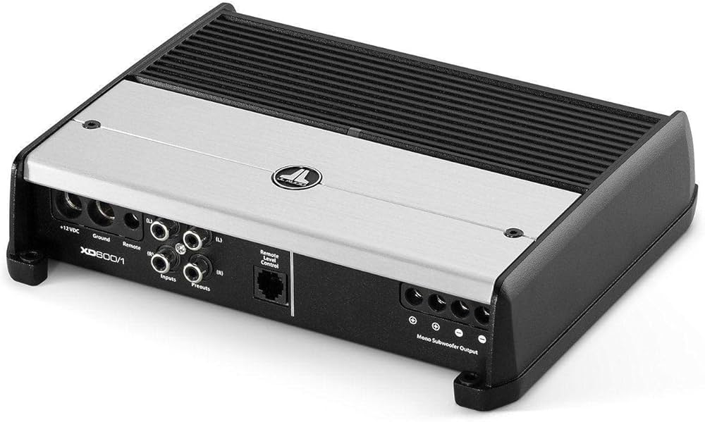 XD600/1 - JL Audio 600 Watt Class D Monoblock Subwoofer Amplifier