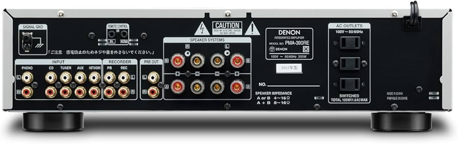 Amazon.co.jp: Denon プリメインアンプ エントリークラス ブラック PMA