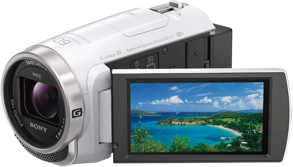 Amazon | SONY(ソニー) ビデオカメラ Handycam HDR-CX680 ホワイト