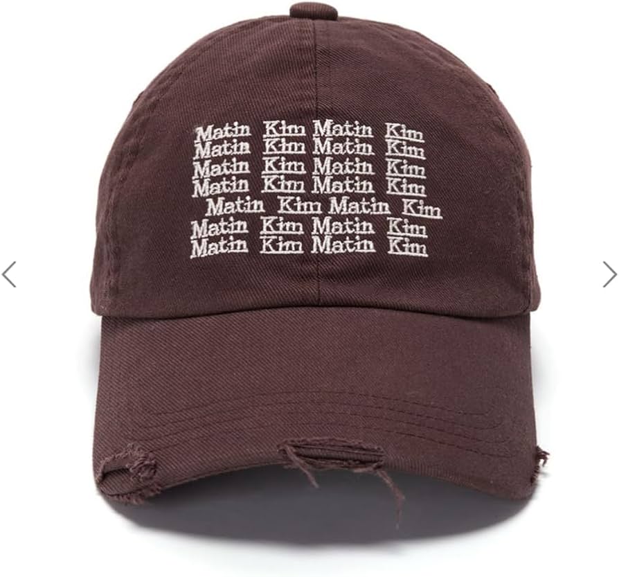 Amazon.co.jp: マーティンキム matin kim matinkim キャップ 帽子