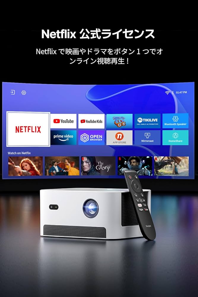 Amazon.co.jp: Dangbei Neo ホーム プロジェクター 小型 フルHD 1080P