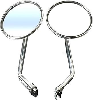 SR400 SR500 バックミラー 左右セット 未使用品 バイク用ミラー sr400