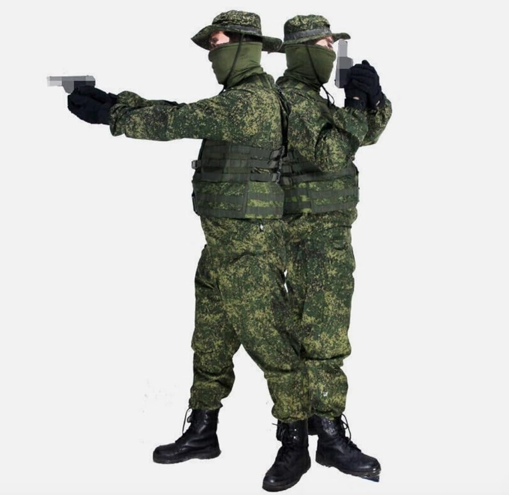 Amazon.co.jp: ロシア軍 迷彩服 戦闘服 スナイパースーツ デジタル